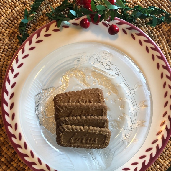 Frosted 7” Twas the Night Before Christmas Plate by Celebrations Crystal Clear - Picture 7 of 10